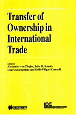 Transfer of ownership in international trade