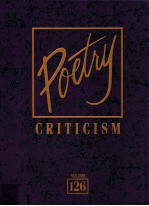 POETRY CRITICISM  VOLUME 126