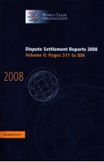 DISPUTE SETTLEMENT REPORTS 2008 VOLUME 2