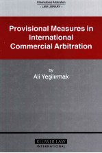 Provisional measures in international commercial arbitration