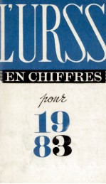 L'URSS EN CHIFFRES POUR 1983