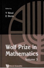 WOLF PRIZE IN MATHEMATICS VOLUME 3