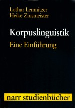 Korpuslinguistik:eine Einführung