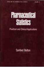 PHARMACEUTICAL STATISTICS