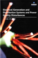 Electrical Generation And Distribution Systems And Power Quality Disturbances