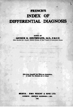 french’s index of differential diagnosis seventh edition