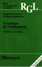 Grundlagen der Textlinguistik:Interaktion-Text-Diskurs