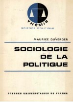 SOCIOLOGIE DE LA POLITIQUE