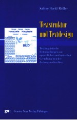 Textstruktur und Textdesign