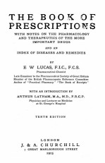 THE BOOK OF PRESCRIPTIONS TENTH EDITION