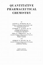 QUANTITATIVE PHARMACEUTICAL CHEMISTRY THIRD EDITION