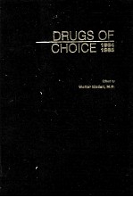 DRUGS OF CHOICE 1984-1985