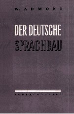 DER DEUTSCHE SPRACHBAU