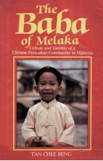 The Baba of Melaka Culture and Identity of a Chinese Peranakan Community in Malaysia