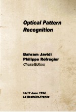 OPTICAL PATTERN RECOGNITION