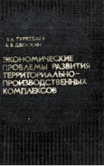 ЭКОНОМИЧЕСКИЕ ПРОБЛЕМЫ РАЗВИТИЯ ТЕРРИТОРИАЛЬНО-ПРОИЗВОДСТВЕННЫХ КОМПЛЕКСОВ