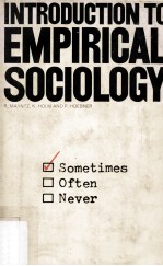 Introduction to Empirical Sociology