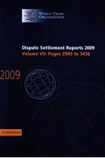 DISPUTE SETTLEMENT REPORTS 2009 VOLUME 7