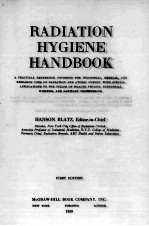 RADIATION HYGIENE HANDBOOK FIRST EDITION