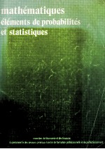 MATHéMATIQUES éLéMENTS DE PROBABILITéS ET STATISTIQUES