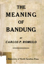 THE MEANING OF BANDUNG