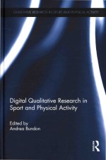 Digital Qualitative Research In Sport And Physical Activity