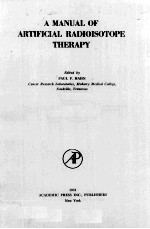 A MANUAL OF ARTIFICIAL RADIOISOTOPE TEHRAPY