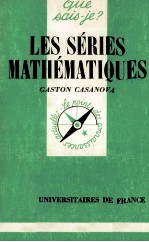 LES SéRIES MATHéMATIQUES