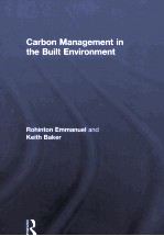 Carbon Management in the Built Environment