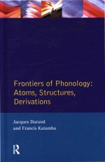 Frontiers Of Phonology: Atoms