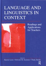 Language And Linguistics In Context: Readings and Applications for Teachers