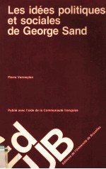 Les idées politiques et sociales de george sand