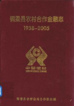 铜梁县农村合作金融志  1938-2005