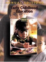 EARLY CHILDHOOD EDUCATION 06/07 TWENTY-SEVENTH EDITION