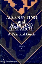 ACCOUNTING AND AUDITING RESEARCH:A PRACTICAL GUIDE