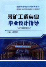 采矿工程专业毕业设计指导  地下开采部分