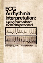 ECG ARRHYTHMIA INTERPRETATION  APROGRAMMDE TEXT FOR HEALTH CARE PERSONNEL