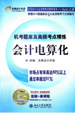 机考题库及高频考点精练会计电算化