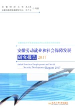 安徽劳动就业和社会保障发展研究报告  2017