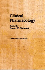 CLINICAL PHARMACOLOGY TWENTY-FIFTH EDITION