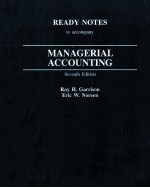 MANAGERIAL ACCOUNTING:CONCEPTS FOR PLANNING