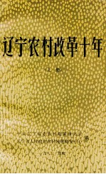 辽宁农村改革十年  党的十一届三中全会十周年纪念文集  上