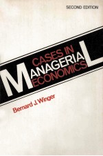 CASES IN MANAGERIAL ECONOMICS Second Edition