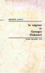 La sagesse de Georges Duhamel