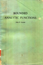 BOUNDED ANALYTIC FUNCTIONS