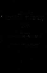 AMERICAN DRUG INDEX 1986 30TH EDITION