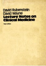 LECTURE NOTES ON CLINICAL MEDICINE THIRD EDITION