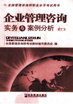 企业管理咨询实务与案例分析  上