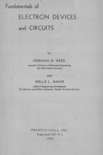 FUNDAMENTALS OF ELECTRON DEVICES AND CIRCUITS