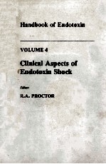 HANDBOOK OF ENDOTOXIN CLINICAL ASPECTS OF ENDOTOXIN SHOCK VOLUME 4